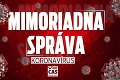 Koronavírus na Slovensku: Ďalšie vysoké číslo! Pribudli stovky nakazených a aj obete