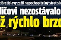 Čitateľ z Bratislavy zažil nepochopiteľný stret s kamiónom: Vodičovi nezostávalo iné, než rýchlo brzdiť!