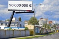 Záhadné bigboardy v hlavnom meste: Čo znamená 90 000 000 €?