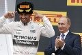 Škandál v F1 graduje, Hamilton sa bráni: Putinovi som na tvár nestriekal!