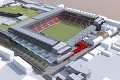 Začala sa výstavba južnej tribúny City Arena: V Trnave už stojí prvý stĺp nového štadióna