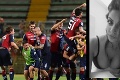 Futbalisti talianskych Cagliari majú o motiváciu postarané: Táto sexica im teda dopraje...