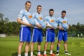 Kvarteto čerstvých oteckov vo futbalovom Slovane: Toto sú naši malí loptoši!