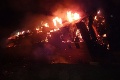 VIDEO horiaceho pekla v Jasnej: Zábery, ako plamene kompletne zničili známy hotel!