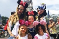 Heringhová a Vitteková si s deťmi užívali rozprávkový svet: Hurá do Disneyworldu!