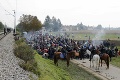 Vzbura utečencov v slovinskom tábore: Podpaľovali stany!