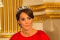 Vojvodkyňa na svojom prvom bankete šokovala ľudí: Čo sa to s Kate deje?!