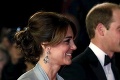 Na premiére bondovky Spectre bolo poriadne rušno: Nechýbal ani princ William s Kate!