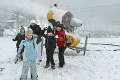 Na Slovensko dorazila Perinbaba: V ktorých strediskách už spustili snežné delá?