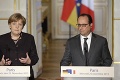 Merkelová na konferencii v Paríži: Voči IS treba bojovať vojenskými prostriedkami