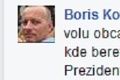 Boris Kollár si podal prezidenta Kisku: Poriadne drsný odkaz na Facebooku!