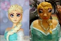 Objednali tortu s princeznou z rozprávky Frozen, ostali zhrození: Čo to z nej cukrári urobili?!