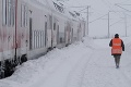 Sneh a zima ochromili dopravu v Nemecku: V Lipsku zatvorili hlavnú železničnú stanicu
