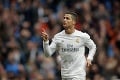 Real Madrid aj naďalej dominuje: Ronaldo sa sám pripravil o hetrik!