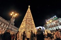Vianočné stromčeky v metropolách: Ihličnany vyšli z módy!