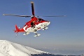 Zasahovať museli záchranári s vrtuľníkom: Vo Vysokých Tatrách sa zranil horolezec