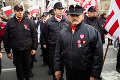 V Budapešti pochodovali stúpenci ultrapravicového Jobbiku: Čierne uniformy nemohli chýbať