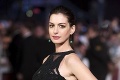 Herečka Anne Hathaway bude matkou: Chcem čo najviac detí!