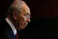 Izraelského exprezidenta previezli do nemocnice: 92-ročný Peres sa sťažoval na bolesti v hrudníku