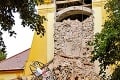 V Lábe sa zrútila kostolná veža: Takto to vyzerá na mieste rok po katastrofe!