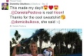 Daniela Peštová sa chválila na instagrame: Takúto reakciu od Cibulkovej určite nečakala!