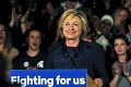 Silné slová pred voľbami: Hillary Clinton v prípade zvolenia za prezidentku sľubuje porážku IS!