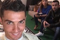 Ronaldo pobavil fanúšikov najnovšou fotkou: Veď to je čistý Ftefan!