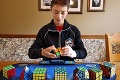 Zo 14-ročného chlapca sa stal svetový rekordman: Tipnite si, za koľko sekúnd zložil Rubikovu kocku!