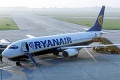 Ryanair ruší desiatky letov denne: Dotýka sa to aj spojení s Bratislavou