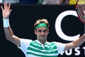 Federer prvým semifinalistom mužskej dvojhry, Berdychovi nedovolil uhrať ani set