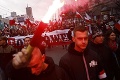 Veľký protest v Poľsku: Ulicami Varšavy pochodovali tisíce protiimigračných demonštrantov