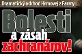 Dramatický odchod Hrmovej z Farmy: Bolesti a zásah záchranárov!