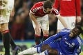 Supertalent Chelsea kričal od bolesti: Zoumovo zranenie vystrašilo aj hráčov Manchestru