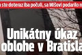 O čom ste doteraz iba počuli, sa Mišovi podarilo nakrútiť: Unikátny úkaz na oblohe v Bratislave!