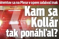 Každý z prominentov sa na Plese v opere zabával inak: Kam sa Kollár tak ponáhľal?