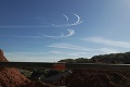 Ľubo namieril objektív na oblohu: Veľmi zvláštne, čo tam po sebe zanechalo lietadlo