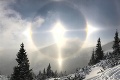 Maťovu lyžovačku v Tatrách prerušilo nebeské divadlo: V momente, ako spozoroval zriedkavý výjav, tasil foťák!