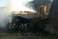 Poplach neďaleko Ilavy: Hasiči zasahujú pri požiari stodoly