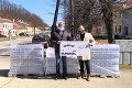 1. slovenská Nestville Whisky darovala 28-tisíc litrov dezinfekčného prostriedku BURBEGEL PLUS