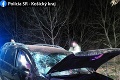 Tragická nehoda na východe Slovenska: Vodič šoféroval opitý, spolujazdkyňa († 27) bola na mieste mŕtva