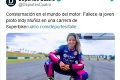 Tragédia v Brazílii: Sexi jazdkyňu Muňozovú († 29) zabil vlastný motocykel
