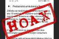 Slovenská polícia po mimoriadnych opatreniach: Čo treba vedieť o koronavíruse? Takto vyzerajú najnovšie hoaxy