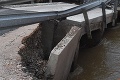 Mimoriadna situácia vo Svite: Most do Lopušnej doliny strhla voda