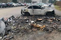 Požiar kontajnerov v Žiline poškodil niekoľko vozidiel: Kulturistovi Adriánovi zhorelo výnimočné auto