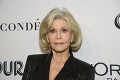 Herečka Jane Fonda s tým konečne sekla: Už žiadne plastiky