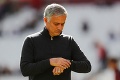 Na Mourinha sa valí lavína kritiky: Jeho stolička v United sa poriadne trasie