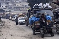 Ruskom podporovaná ofenzíva vyvolala ďalšie vysídlovanie: Sýriu už opustila polovica obyvateľov