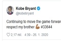 Posledný tweet Kobeho Bryanta († 41) pred tragickou nehodou: Čo písal LeBronovi Jamesovi?