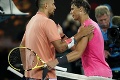 Kyrgios v emotívnom zápase podľahol Nadalovi: Som zdrvený
