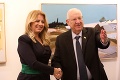 Čaputová počas stretnutia s izraelským prezidentom: Detail na jej páse sa nedal prehliadnuť